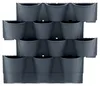 Cascade Wall Anthrazit Vertikal hängender Garten Blumntopft Produktbild-Vorschau 4