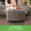 Green Bean® Indoor Sitzhocker Pouf 45x25cm EPS-Perlen Produktbild-Vorschau 6