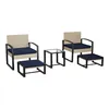 Gartenmöbelset ‘Calvello’ 5-tlg. Set aus einem Tisch, 2 Produktbild-Vorschau 2