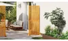 vidaXL Brise-vue marron 79,5 x 50 x 200 cm en bois massif Voir les images du produit 4