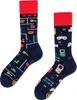 Game Over Many Mornings Socken für Gamer in 35-38 im Paar Produktbild-Vorschau 1