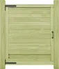 vidaXL Portail de jardin Pin imprégné 125x100 cm Voir les images du produit 1