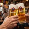 Jupiler Lager Bierglas Set 6x 33cl Biergläser Bierbecher Produktbild-Vorschau 13