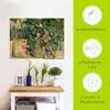 ARTland Wandbild, selbstklebend Stillleben mit Petunien. Um Produktbild-Vorschau 3