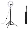 Relaxdays LED Ringlicht mit Stativ, 10" Ringleuchte Produktbild-Vorschau 12