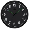 Wanduhr Quarz analog silbern rosa leise ohne Ticken Produktbild-Vorschau 2