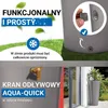 4rain VASO 2w1 zbiornik na deszczówkę 220 l, szary cynkowy, Podgląd zdjęcia produktu 5
