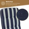 Herlag Niedriglehnerauflage Tilly 100x50x6cm Blockstreifen Produktbild-Vorschau 5