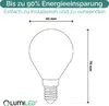 LUMILED LED 6er Set Golfball Lampe P45 E14 Ultraeffizient  Produktbild-Vorschau 7