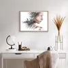 Gerahmtes Poster - Rahmen in heller Eiche - Frau doppelt Produktbild-Vorschau 6