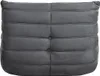HOME DELUXE Relaxsessel mit Hocker CHILL - Anthrazit 102 x Produktbild-Vorschau 5