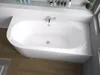 Baignoire d'angle 160x75 droite avec tablier acrylique, Voir les images du produit 3