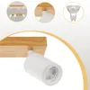 ZMH Spot de plafond 3 flammes blanc Lampe de cuisine GU10 Voir les images du produit 8