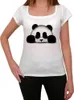 Damen Grafik T-Shirt Panda 7 Öko-Verantwortlich Vintage Produktbild-Vorschau 1