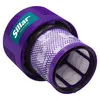 A purple vacuum cleaner filter is shown against a white background. Produktbild-Vorschau
