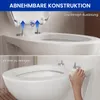 CECIPA WC-Sitz O-Form Toilettendeckel mit Absenkautomatik & Produktbild-Vorschau 8