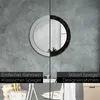 Spiegel Rund mit Aufdruck - Wandspiegel Design Wandmontage Produktbild-Vorschau 6