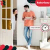 A man and a woman are standing in a doorway, looking at a tablet. Podgląd zdjęcia produktu