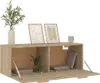 vidaXL Nástenná skriňa Sonoma dub 100x36,5x35 cm odvodený Náhľad obrázku produktu 3