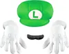 Zubehör für Disfraz Super Mario Kit Luigi 4 Piezas Produktbild-Vorschau 1