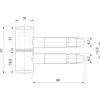 SFS SFS Einbohrband für Futtertüren, 10-10599 Produktbild-Vorschau 2