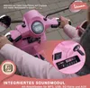 Kinder Elektro Roller Vespa | Mit Stützrädern - Produktbild-Vorschau 3