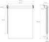 SN Deco Thermorollo Klemmfix 70x150 K111 blau Produktbild-Vorschau 6