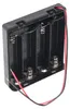 Batteriehalter für 4 Stück Mignon AA HR-3, LR6 Batterien Produktbild-Vorschau 3