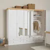 home24 Massiver Drehtürenschrank - Kiefer - 228 cm Produktbild-Vorschau 5