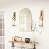 Lustro ścienne HOMCOM 91 x 60 cm Lustro okienne z metalową Podgląd zdjęcia produktu 7