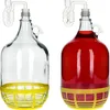 2x 5L Flasche +Gummistopfen + Gärröhrchen Gärballon Set Produktbild-Vorschau 8