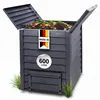 GARANTIA THERMO-WOOD compostbak 600 L antraciet-bruin Productafbeelding-voorbeeld 1