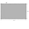 ECD Germany Abdeckplane Gewebeplane mit Ösen, 6x10m 60m² Produktbild-Vorschau 5