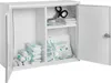 Alco Erste-Hilfe-Verbandschrank Stahl 450x150x360mm, weiß Produktbild-Vorschau 1