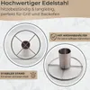TOPANBIETER 999 Premium Hähnchenhalter Edelstahl für Grill Produktbild-Vorschau 3