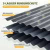 22 ks profilových desek 13 m² vlnitých desek PVC střešní Náhled obrázku produktu 4