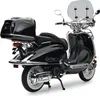Motorroller 50 ccm Burnout EasyCruiser Schwarz Metallic 45 Produktbild-Vorschau 7
