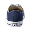 The back view of a navy blue Converse All Star low-top sneaker. Produktbild-Vorschau