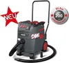 A Starmix wet/dry vacuum cleaner is shown with promotional text and a certification badge. Anteprima dell’immagine prodotto