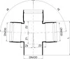 POLOPLAST POLO-KAL XS, Doppelabzweig, DN 110/110/87, 1 Stk. Produktbild-Vorschau 5