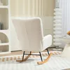 Fauteuil à bascule HOMCOM, fauteuil à bascule avec Voir les images du produit 6