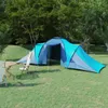 vidaXL Campingzelt 6 Personen Blau und Hellblau Produktbild-Vorschau 2