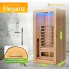 Artsauna Infrarotkabine Kiruna90 mit 4 Vollspektrum- & 3 Produktbild-Vorschau 2