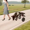 Carrello per cani regolabile in alluminio, adatto a cani di Anteprima dell’immagine prodotto 4