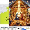 Malen nach Zahlen Erwachsene Religion Weihnachtswunder Produktbild-Vorschau 1