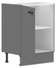 Küche NESSA Unterschrank 60 cm Anthrazit Küchenzeile Produktbild-Vorschau 2