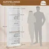 Yaheetech Bücherregal 7 Fächer Bücherschrank 180 cm H Produktbild-Vorschau 3