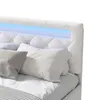 INONEFT Boxspringbett 140x200cm mit LED, Doppelbett mit Produktbild-Vorschau 11