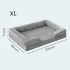 FEANDREA Orthopädisches Hundebett XL, abnehmbarer Bezug, Produktbild-Vorschau 16
