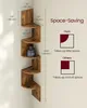 VASAGLE Eckregal, Wandregal, Bücherregal, aus Holz, mit 5 Produktbild-Vorschau 10